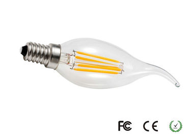 Edison Old Style Filament Light Bulbs 4 Watt Candle Shape 360º Beam Angle