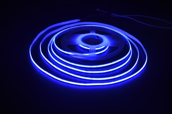 As luzes de tira do diodo emissor de luz da ESPIGA da rendição de cor alta congelam a tira flexível azul para a decoração da casa