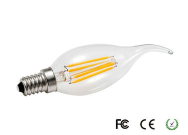 Safira excelente 420lm do ofício CE do bulbo da vela do filamento do diodo emissor de luz de 4 watts/Rohs/UL