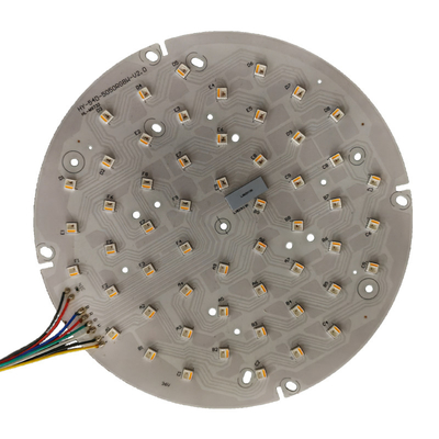 54*3W Branco RGBW LED Par Light Placa de alumínio para iluminação de palco