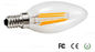 Bulbo da vela do filamento do diodo emissor de luz da economia de energia PFC 0,85 E14 4W para salas de visitas