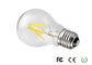 420lm bulbo profissional 60*105mm do filamento do diodo emissor de luz do CRI 85 E27 4W Dimmable