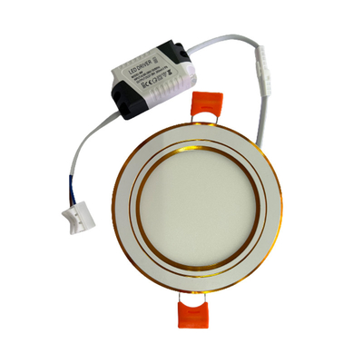 220V 9W conduziu Downlight magro 6000K com beira do ouro para Vietname